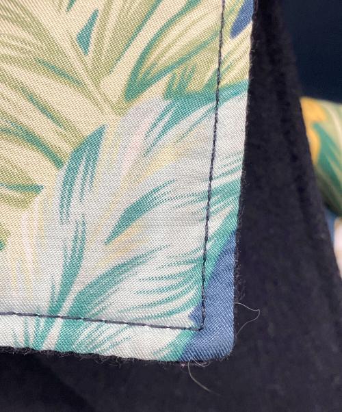 Engineered Garments（エンジニアド ガーメンツ）Engineered Garments (エンジニアド ガーメンツ) 花柄リバーシブルコート マルチカラー×ブラック サイズ:Sの古着・服飾アイテム