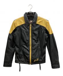 HARLEY-DAVIDSON（ハーレーダビッドソン）の古着「レザージャケット」｜ブラック