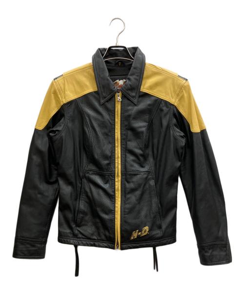 HARLEY-DAVIDSON（ハーレーダビッドソン）HARLEY-DAVIDSON (ハーレーダビッドソン) レザージャケット ブラック サイズ:不明(実寸サイズをご確認ください)の古着・服飾アイテム