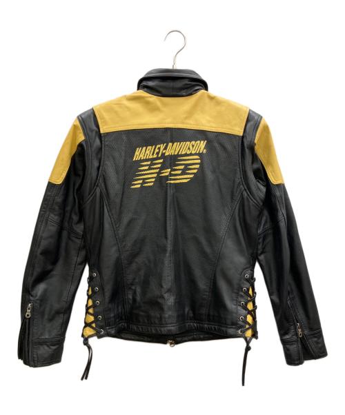HARLEY-DAVIDSON（ハーレーダビッドソン）HARLEY-DAVIDSON (ハーレーダビッドソン) レザージャケット ブラック サイズ:不明(実寸サイズをご確認ください)の古着・服飾アイテム