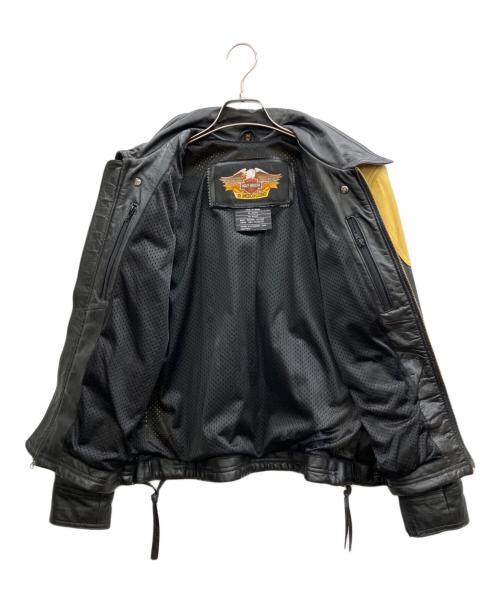 HARLEY-DAVIDSON（ハーレーダビッドソン）HARLEY-DAVIDSON (ハーレーダビッドソン) レザージャケット ブラック サイズ:不明(実寸サイズをご確認ください)の古着・服飾アイテム