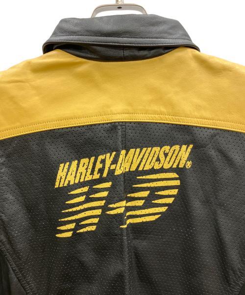 HARLEY-DAVIDSON（ハーレーダビッドソン）HARLEY-DAVIDSON (ハーレーダビッドソン) レザージャケット ブラック サイズ:不明(実寸サイズをご確認ください)の古着・服飾アイテム