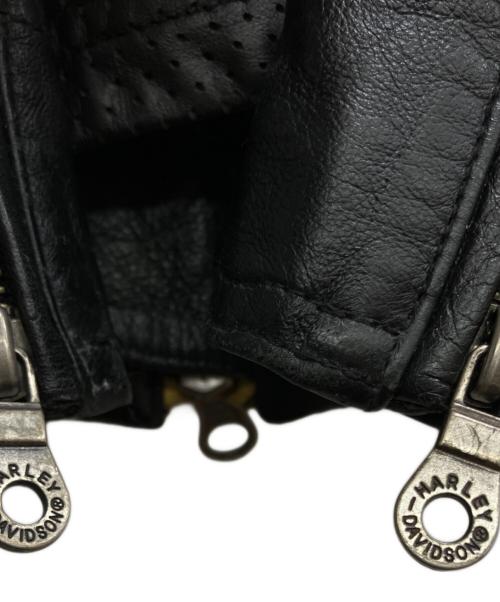 HARLEY-DAVIDSON（ハーレーダビッドソン）HARLEY-DAVIDSON (ハーレーダビッドソン) レザージャケット ブラック サイズ:不明(実寸サイズをご確認ください)の古着・服飾アイテム