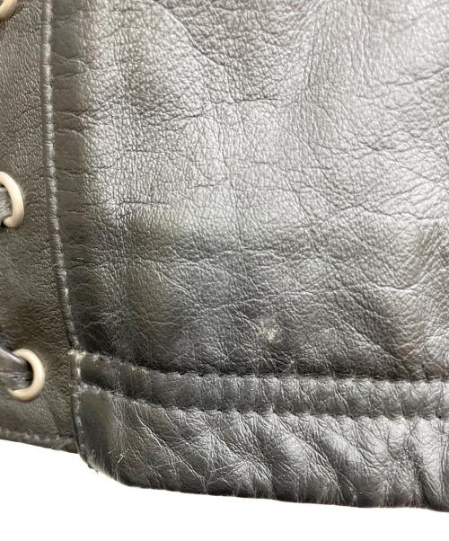 HARLEY-DAVIDSON（ハーレーダビッドソン）HARLEY-DAVIDSON (ハーレーダビッドソン) レザージャケット ブラック サイズ:不明(実寸サイズをご確認ください)の古着・服飾アイテム