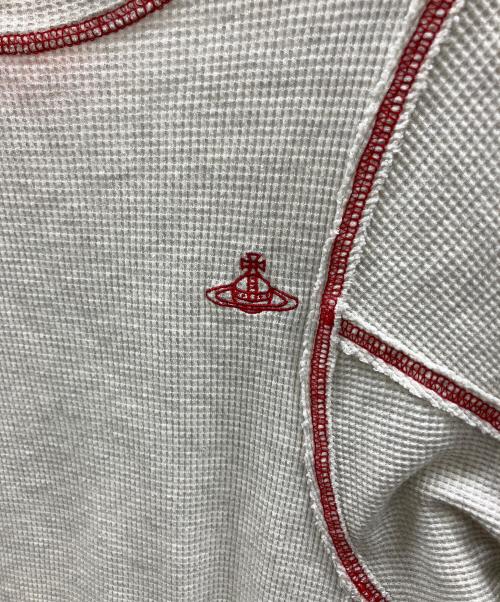 Vivienne Westwood RED LABEL（ヴィヴィアンウエストウッドレッドレーベル）Vivienne Westwood RED LABEL (ヴィヴィアンウエストウッドレッドレーベル) ワッフルカットソー グレー サイズ:00の古着・服飾アイテム
