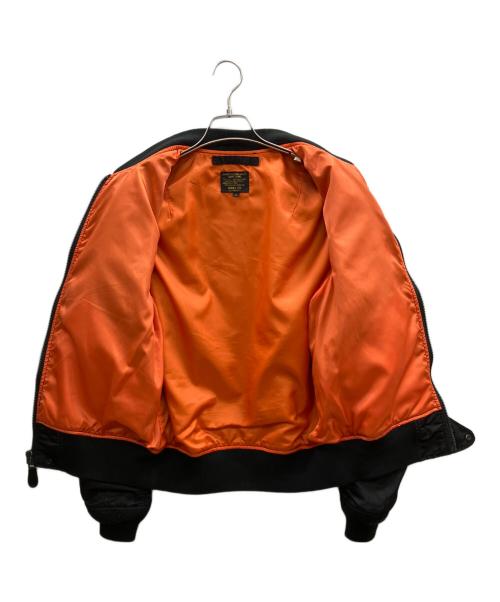AVIREX（アヴィレックス）AVIREX (アヴィレックス) L-2B ブラックエース-フライトジャケット ブラック サイズ:Lの古着・服飾アイテム