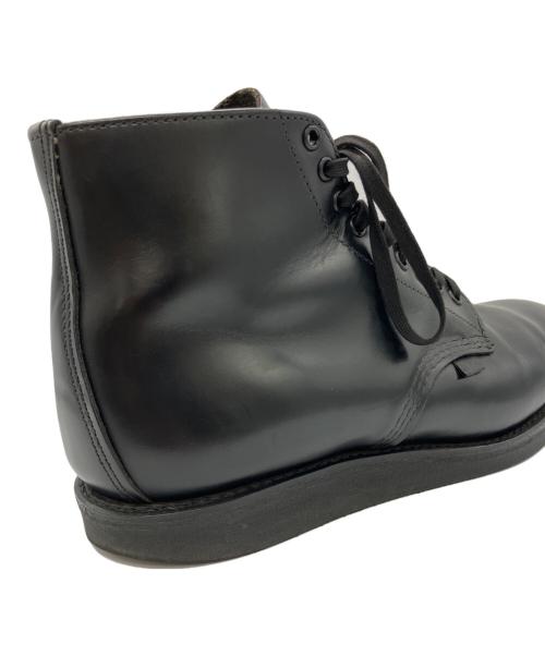 RED WING（レッドウィング）RED WING (レッドウィング) Postman Boot ブラック サイズ:9 Dの古着・服飾アイテム