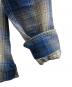 中古・古着 Schott (ショット) OMBRE CHECK FLANNEL SHIRT ブルー サイズ:M：15000円