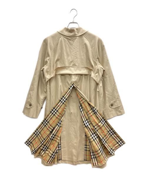 Burberry's（バーバリーズ）Burberry's (バーバリーズ) 裏ノバチェックステンカラーコート ベージュ サイズ:9ARの古着・服飾アイテム