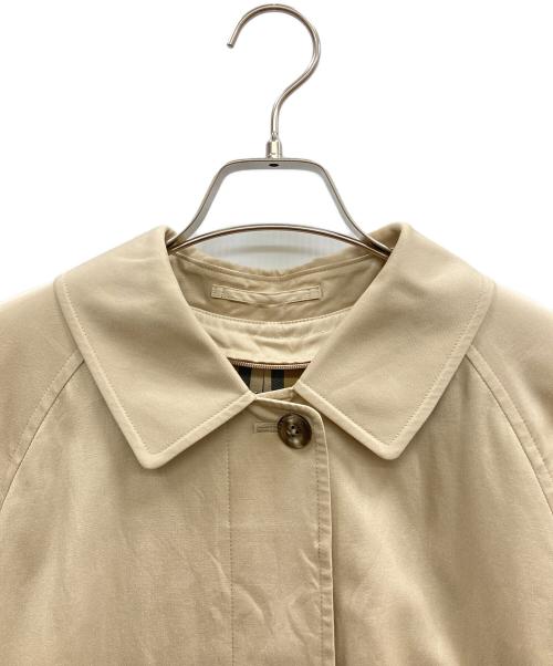 Burberry's（バーバリーズ）Burberry's (バーバリーズ) 裏ノバチェックステンカラーコート ベージュ サイズ:9ARの古着・服飾アイテム