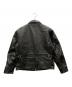 Schott (ショット) LEATHER TRACKER JACKET ブラック サイズ:L：75000円
