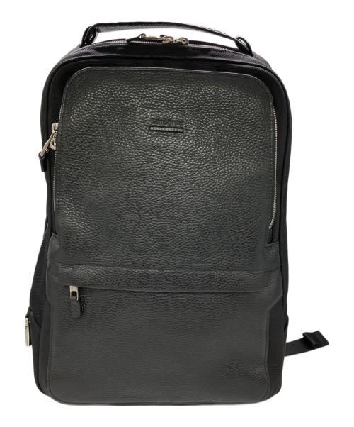 Samsonite BLACK LABEL（サムソナイトブラックレーベル）Samsonite BLACK LABEL (サムソナイトブラックレーベル) ユーストン3スリムバックパック ブラックの古着・服飾アイテム