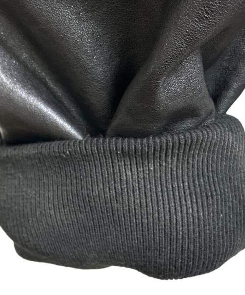 JOURNAL STANDARD（ジャーナルスタンダード）JOURNAL STANDARD (ジャーナルスタンダード) シープレザーフルベジジップフーディ ブラック サイズ:Lの古着・服飾アイテム