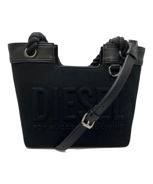 DIESEL（ディーゼル）DIESEL (ディーゼル) D-SL-3D SHOPPER XS ブラックの古着・服飾アイテム
