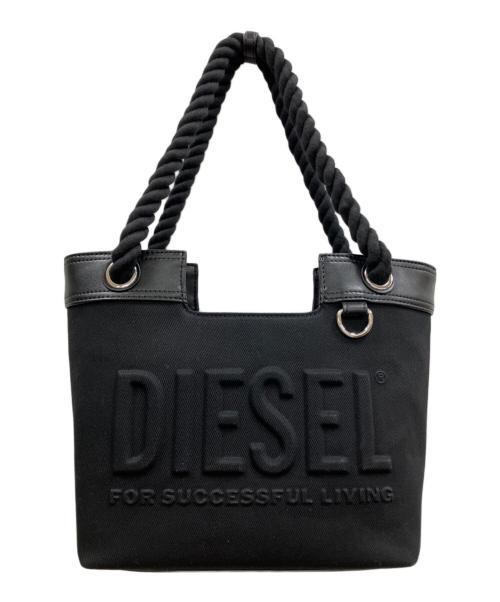 DIESEL（ディーゼル）DIESEL (ディーゼル) D-SL-3D SHOPPER XS ブラックの古着・服飾アイテム