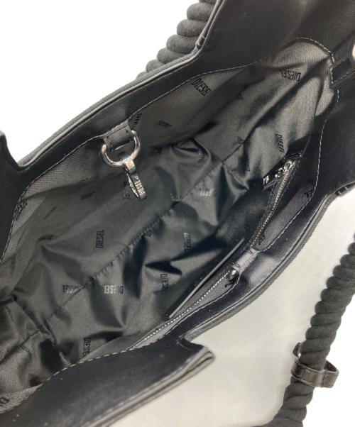 DIESEL（ディーゼル）DIESEL (ディーゼル) D-SL-3D SHOPPER XS ブラックの古着・服飾アイテム