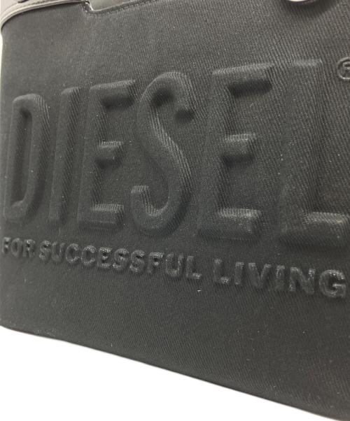 DIESEL（ディーゼル）DIESEL (ディーゼル) D-SL-3D SHOPPER XS ブラックの古着・服飾アイテム