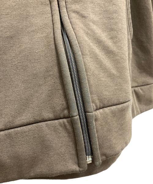 stussy（ステューシー）stussy (ステューシー) ロゴジップパーカー ブラウン サイズ:Lの古着・服飾アイテム
