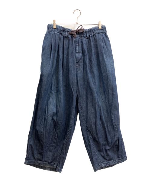 is-ness（イズネス）is-ness (イズネス) BALLOON EZ PANTS ブルー サイズ:不明の古着・服飾アイテム