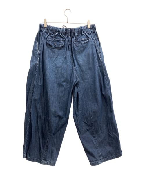 is-ness（イズネス）is-ness (イズネス) BALLOON EZ PANTS ブルー サイズ:不明の古着・服飾アイテム