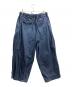 is-ness (イズネス) BALLOON EZ PANTS ブルー サイズ:不明：15000円