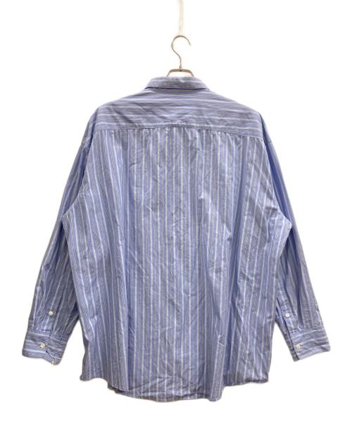 is-ness（イズネス）is-ness (イズネス) VENTILATION LONGSLEEVE SHIRT ブルー サイズ:Lの古着・服飾アイテム
