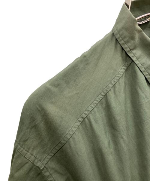 AURALEE（オーラリー）AURALEE (オーラリー) WASHED FINX TWILL BIG SHIRTS カーキ サイズ:5の古着・服飾アイテム