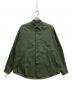 AURALEE（オーラリー）の古着「WASHED FINX TWILL BIG SHIRTS」｜カーキ