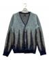 Needles（ニードルズ）の古着「MOHAIR CARDIGAN FLAME」｜ブルー