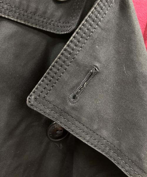 BURBERRY BLACK LABEL（バーバリーブラックレーベル）BURBERRY BLACK LABEL (バーバリーブラックレーベル) ショートトレンチコート ブラック サイズ:Mの古着・服飾アイテム