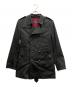 BURBERRY BLACK LABEL（バーバリーブラックレーベル）の古着「ショートトレンチコート」｜ブラック