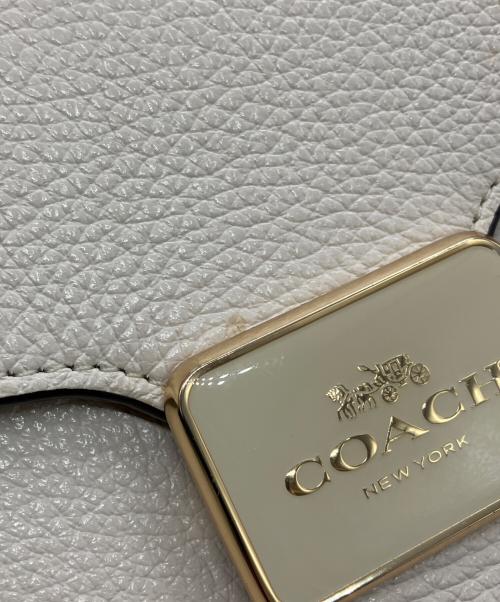 COACH（コーチ）COACH (コーチ) ペッパーサッチェル アイボリーの古着・服飾アイテム