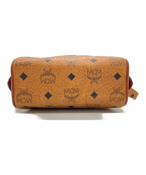 MCM（エムシーエム）MCM (エムシーエム) 2WAYミニボストンバッグ ブラウンの古着・服飾アイテム
