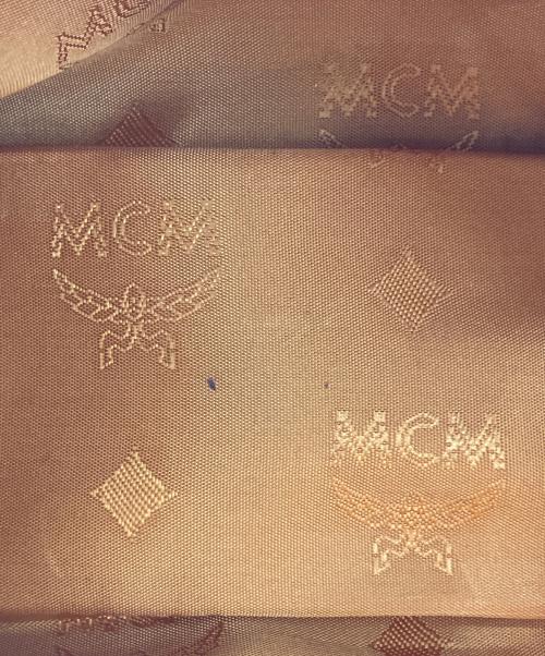 MCM（エムシーエム）MCM (エムシーエム) 2WAYミニボストンバッグ ブラウンの古着・服飾アイテム