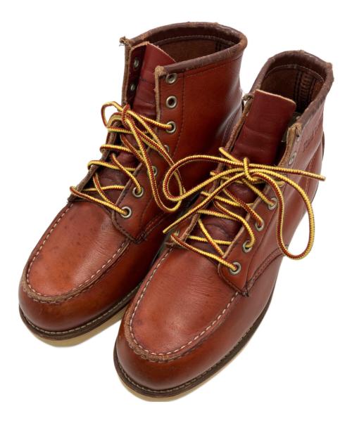 RED WING（レッドウィング）RED WING (レッドウィング) MOC TOE IRISH SETTER ブラウン サイズ:8の古着・服飾アイテム