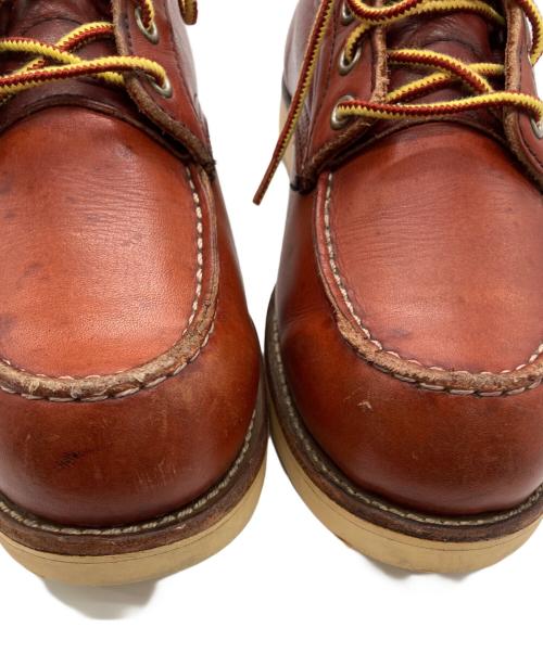 RED WING（レッドウィング）RED WING (レッドウィング) MOC TOE IRISH SETTER ブラウン サイズ:8の古着・服飾アイテム