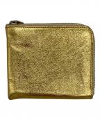 COMME des GARCONSコムデギャルソン）の古着「CDG WALLET」｜ゴールド