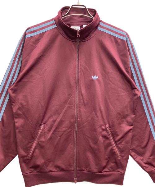 adidas Originals（アディダスオリジナル）adidas originals (アディダスオリジナル) BECKENBAUER TRACKTOP ボルドー サイズ:Mの古着・服飾アイテム