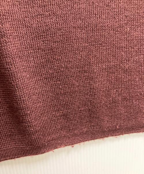 JUNIOR GAULTIER（ジュニアゴルチエ）JUNIOR GAULTIER (ジュニアゴルチエ) ジップニットジャケット ブラウン サイズ:48の古着・服飾アイテム