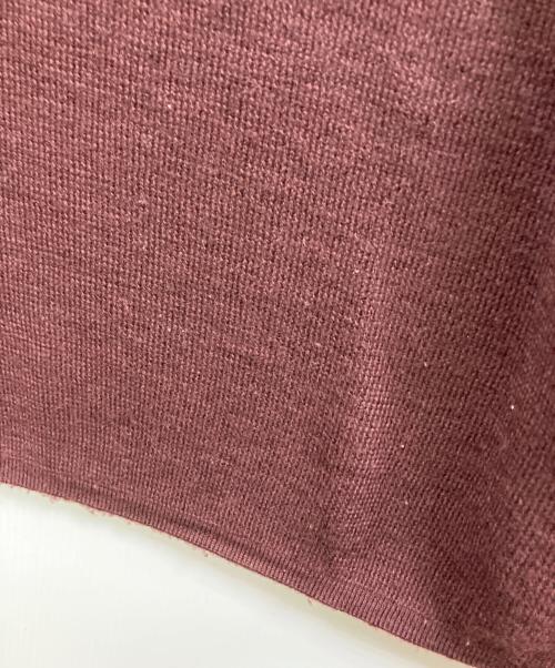 JUNIOR GAULTIER（ジュニアゴルチエ）JUNIOR GAULTIER (ジュニアゴルチエ) ジップニットジャケット ブラウン サイズ:48の古着・服飾アイテム