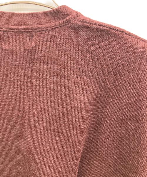 JUNIOR GAULTIER（ジュニアゴルチエ）JUNIOR GAULTIER (ジュニアゴルチエ) ジップニットジャケット ブラウン サイズ:48の古着・服飾アイテム