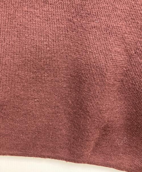 JUNIOR GAULTIER（ジュニアゴルチエ）JUNIOR GAULTIER (ジュニアゴルチエ) ジップニットジャケット ブラウン サイズ:48の古着・服飾アイテム