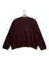 JUNIOR GAULTIER (ジュニアゴルチエ) ジップニットジャケット ブラウン サイズ:48：15000円