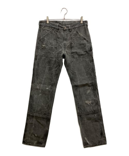 Denim & Supply Ralph Lauren（デニム＆サプライ ラルフローレン）DENIM & SUPPLY RALPH LAUREN (デニム＆サプライ ラルフローレン) ダメージ加工デニムパンツ グレー サイズ:31の古着・服飾アイテム