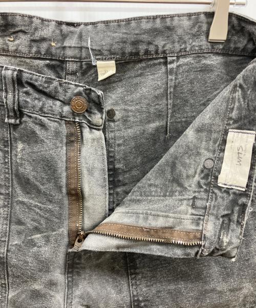 Denim & Supply Ralph Lauren（デニム＆サプライ ラルフローレン）DENIM & SUPPLY RALPH LAUREN (デニム＆サプライ ラルフローレン) ダメージ加工デニムパンツ グレー サイズ:31の古着・服飾アイテム