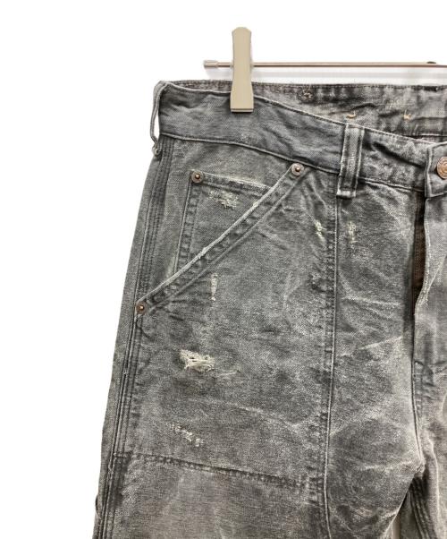 Denim & Supply Ralph Lauren（デニム＆サプライ ラルフローレン）DENIM & SUPPLY RALPH LAUREN (デニム＆サプライ ラルフローレン) ダメージ加工デニムパンツ グレー サイズ:31の古着・服飾アイテム