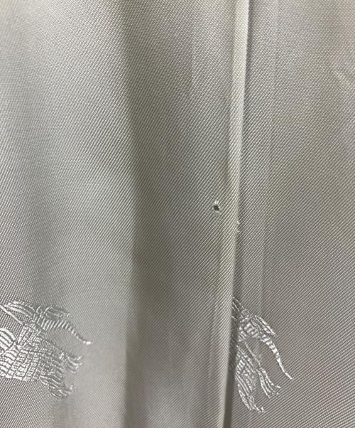 BURBERRY LONDON（バーバリーロンドン）BURBERRY LONDON (バーバリーロンドン) ラビットファートレンチコート グレー サイズ:40の古着・服飾アイテム