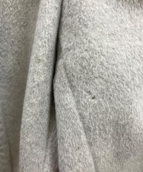 BURBERRY LONDON（バーバリーロンドン）BURBERRY LONDON (バーバリーロンドン) ラビットファートレンチコート グレー サイズ:40の古着・服飾アイテム