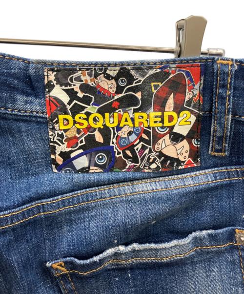 DSQUARED2（ディースクエアード）DSQUARED2 (ディースクエアード) Sexy Twist Jean インディゴ サイズ:44の古着・服飾アイテム
