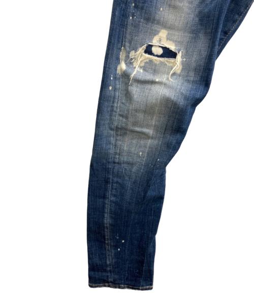 DSQUARED2（ディースクエアード）DSQUARED2 (ディースクエアード) Sexy Twist Jean インディゴ サイズ:44の古着・服飾アイテム